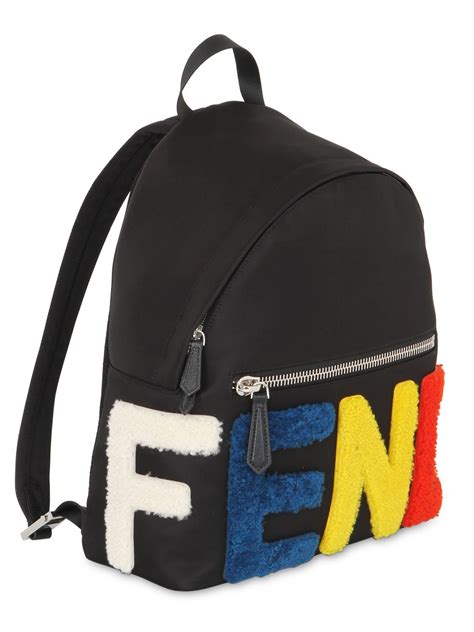 fendi logo backpack|cheap fendi bags outlet.